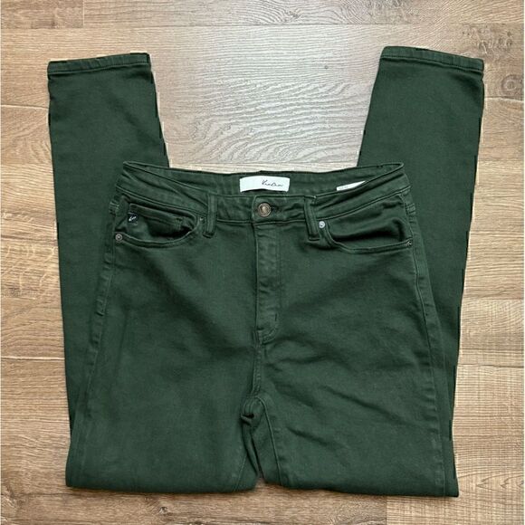 ‎KanCan || Gia High Rise Skinny Jean Hunter Green - Picture 2 of 11